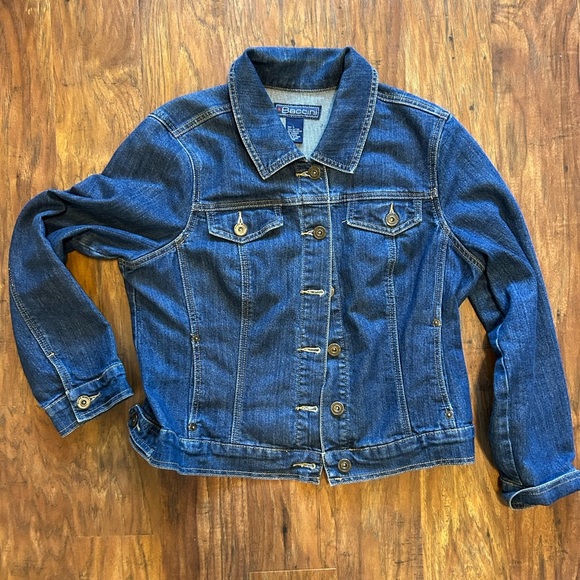 Jean Jacket Women’s Size Large - Picture 1 of 9